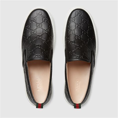 slip on gucci sneaker|gucci slip on sneakers women.